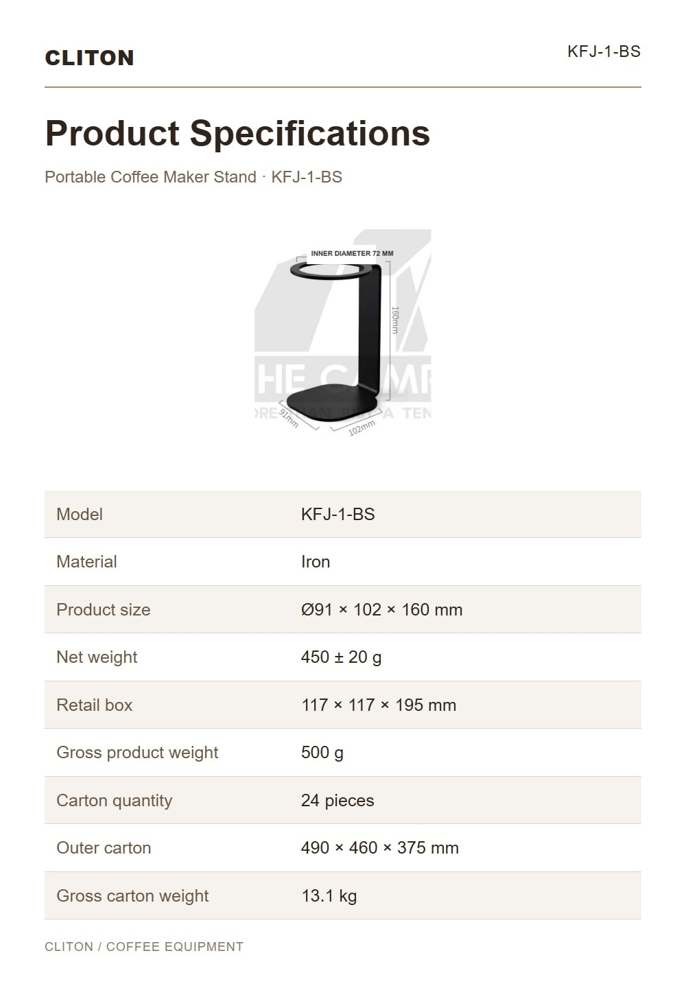 CLITON KFJ-1-BS KFJ 1 BS detail 002 en