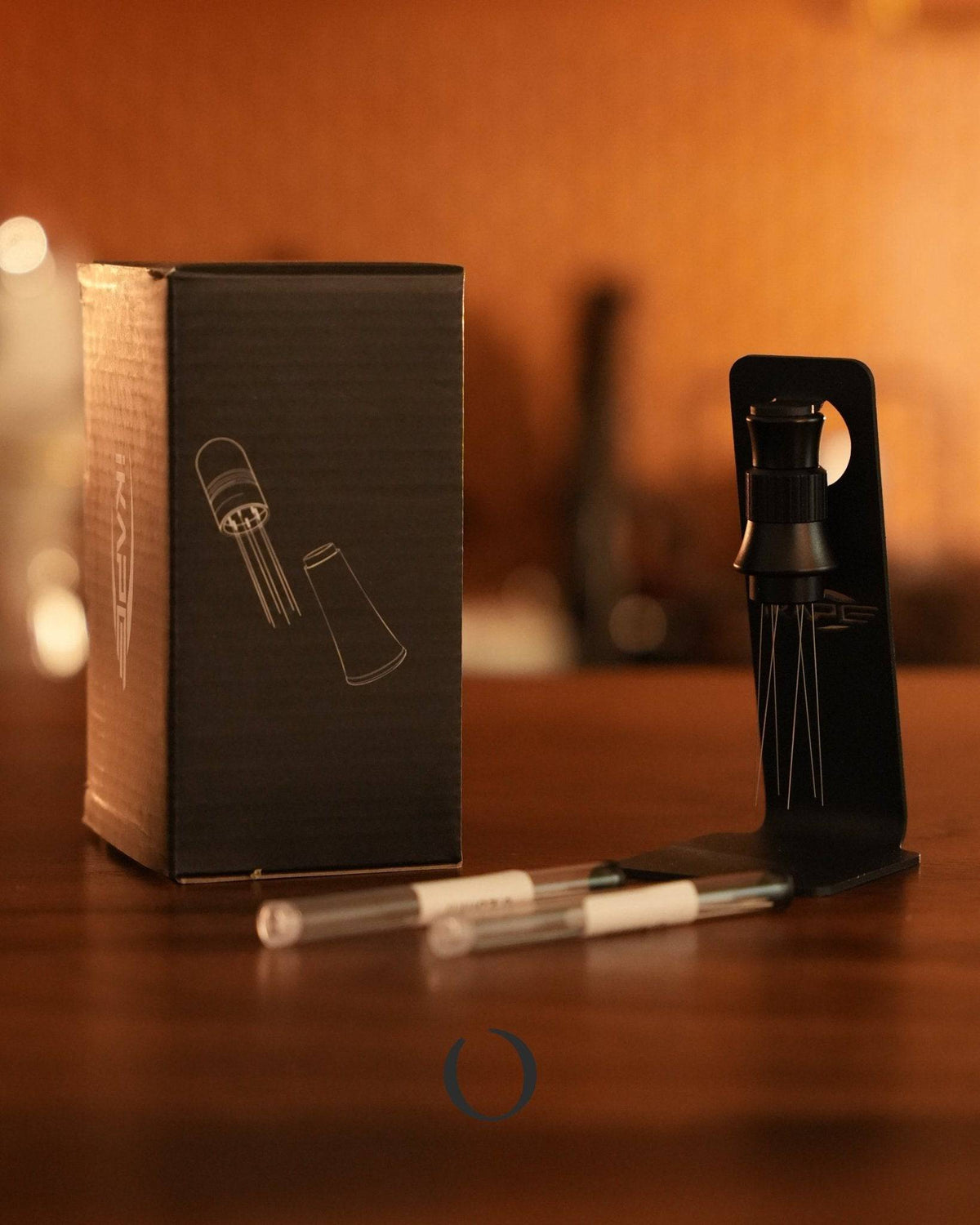 IKAPE Black adjustable WDT tool, magnetic stand, retail box and replacement needles