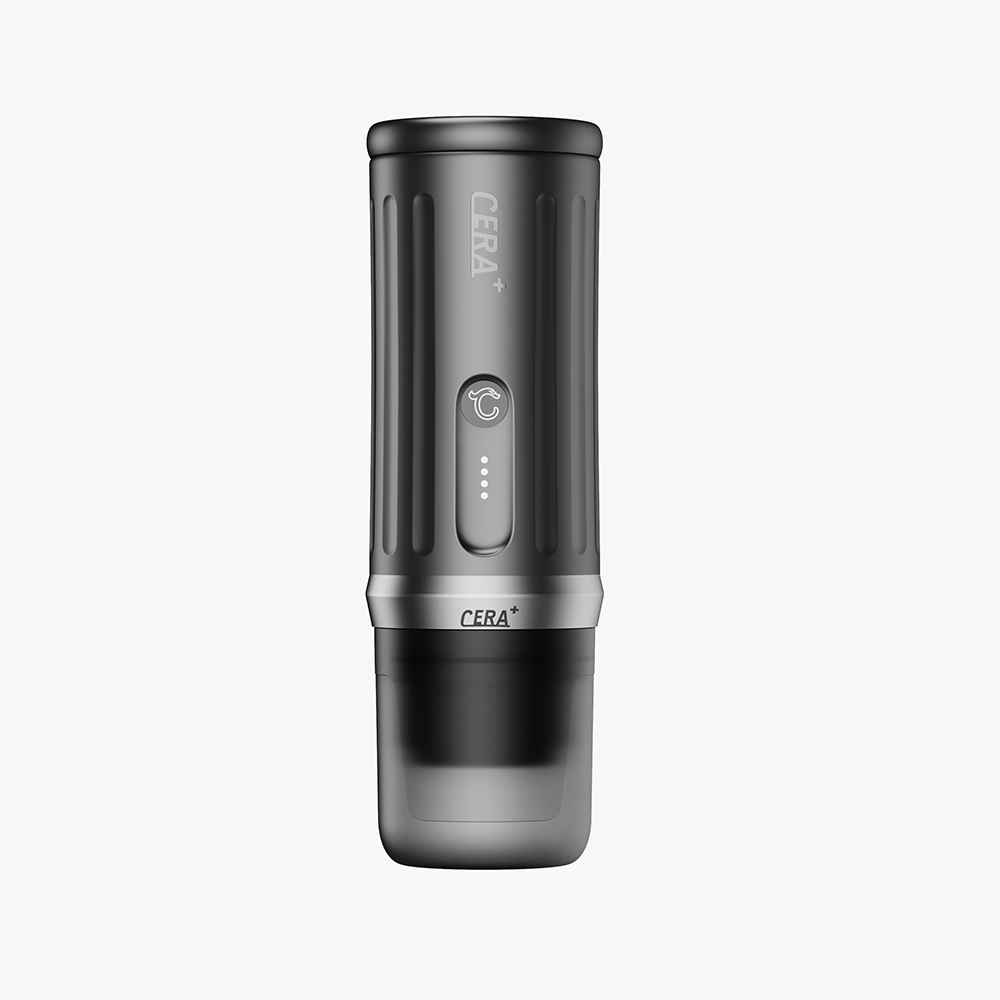 Black CERA+ PCM01S portable espresso machine