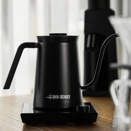 MHW-3BOMBER Assassin kettle, black product view