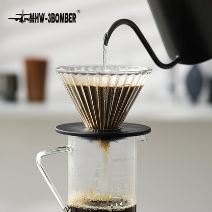 MHW-3BOMBER Elf Glass Dripper, pour-over preparation