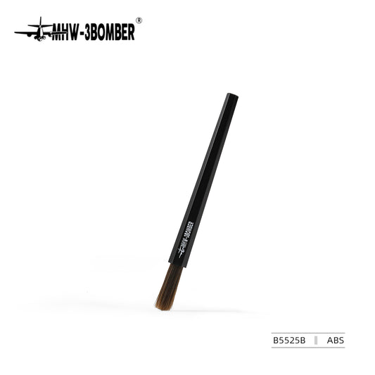 MHW-3BOMBER B5525B black ABS pen brush, product view