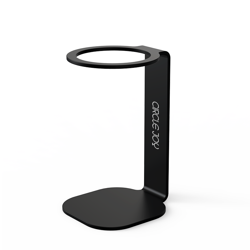 Circle Joy CJ-SNJ05 black portable coffee maker stand, shown without a machine.