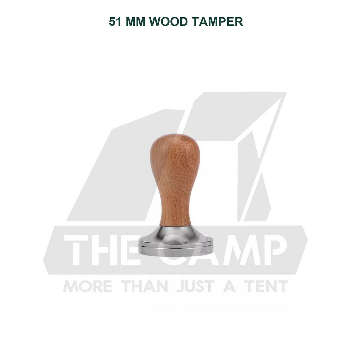 CLITON CL-YFC01 51 mm wooden-handle espresso tamper
