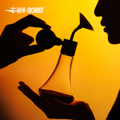 AB5677 Coffee Aroma Bottle silhouette view
