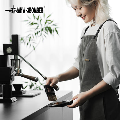 B5188B coffee bar brush in a barista workspace scene