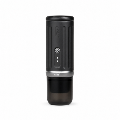 CERA+ PCM03S Space Grey portable espresso machine, product illustration