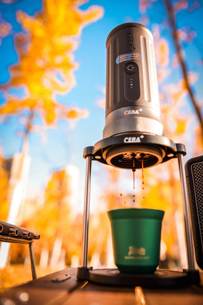 CERA+ PCM03S-MAX outdoor coffee scene