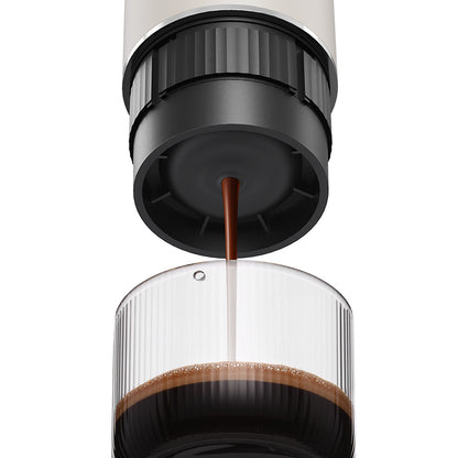 Circle Joy CJ-KFJ04 PLUS coffee outlet and cup close-up