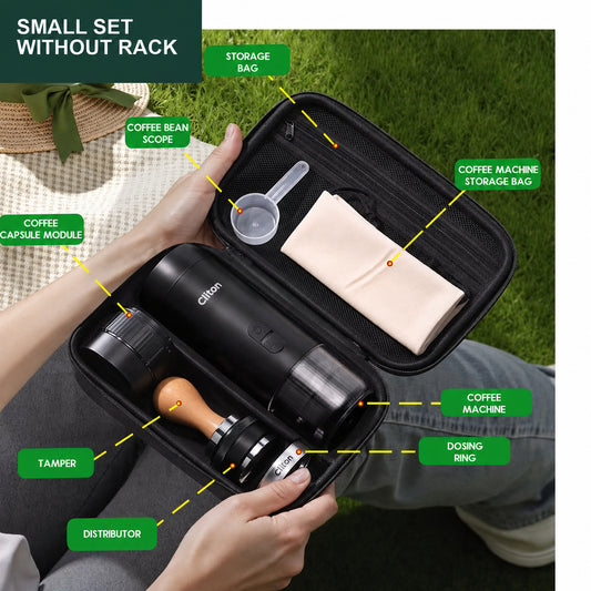 CLITON CL-CFS32 7-piece portable espresso set