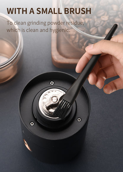 CLITON KMDJ-2C metal burr cleaned with a small brush