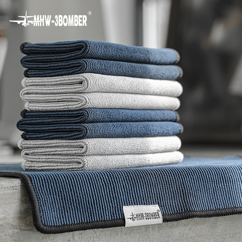 MHW-3BOMBER CT5322 folded towel color presentation; display view, not added quantities