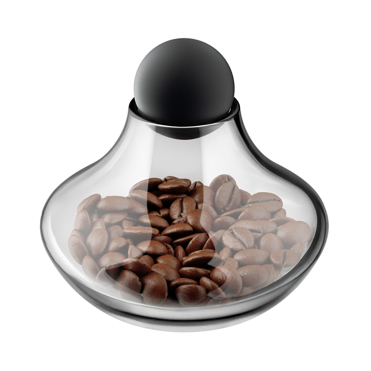 MHW-3BOMBER G6524 Coffee Display Jar with beans, alternate view
