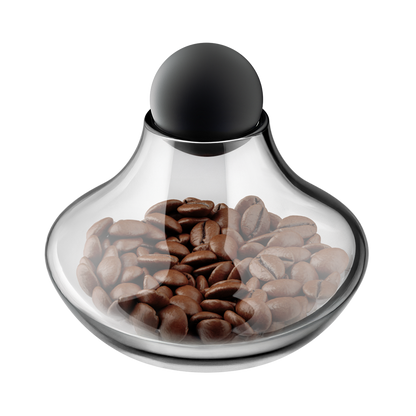 MHW-3BOMBER G6524 Coffee Display Jar with beans, alternate view