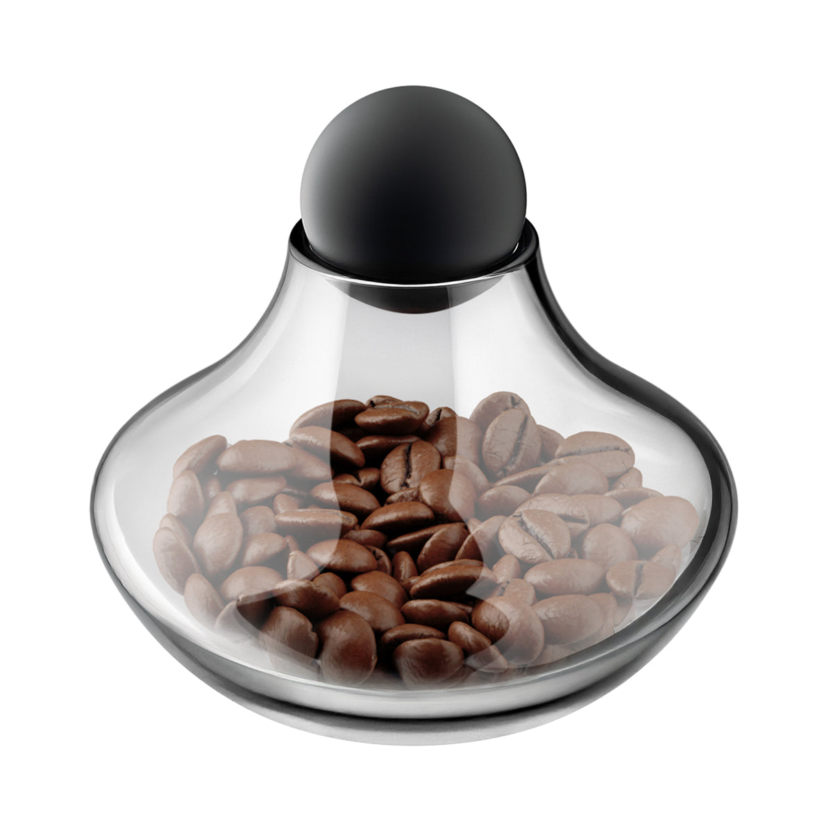 MHW-3BOMBER G6524 Coffee Display Jar, isolated product view