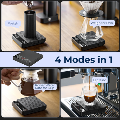 IKAPE SC35 four weighing and brewing modes