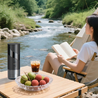 KFJ-1S-S1201C1 portable espresso machine for outdoor coffee preparation