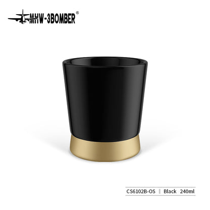 MHW-3BOMBER CERA Ceramic Cup CS6102B, 240 ml, black — SKU view