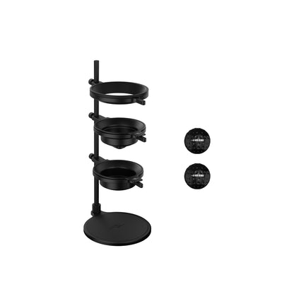 MHW-3BOMBER Smooth stand in Obsidian Black