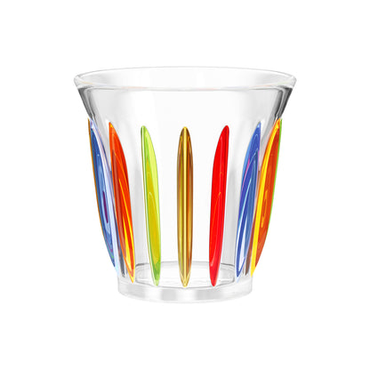 MHW-3BOMBER WRIGHT glass cup G5035C, 240 ml, Hand-painted