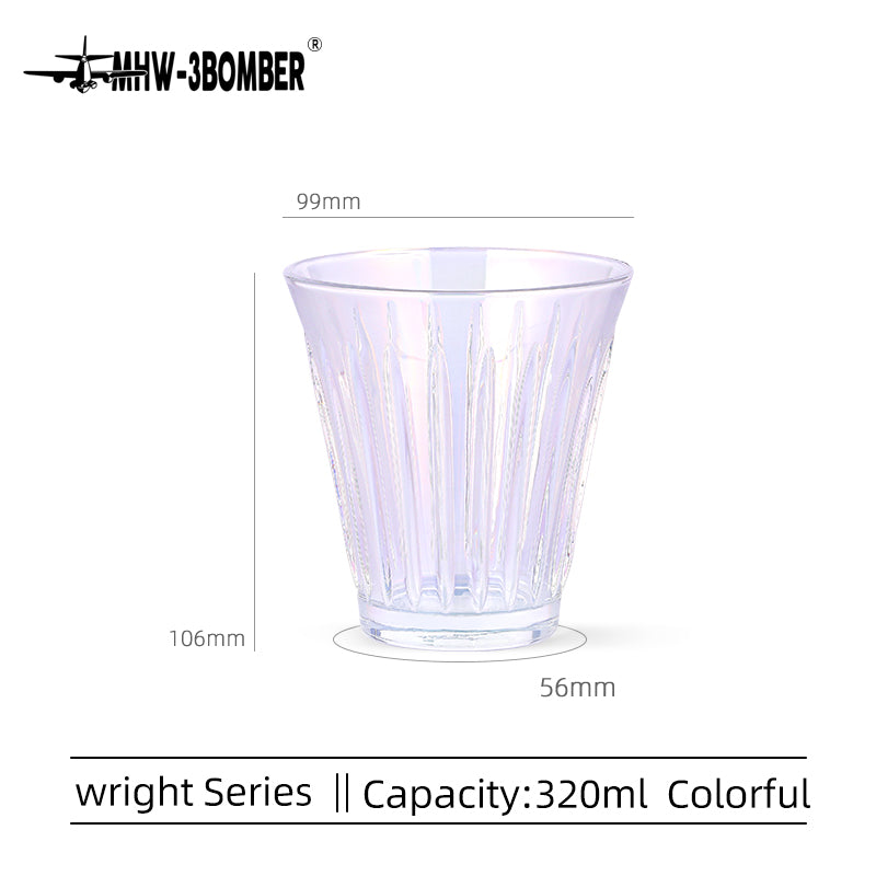 MHW-3BOMBER WRIGHT glass cup G5923, 320 ml, Aurora