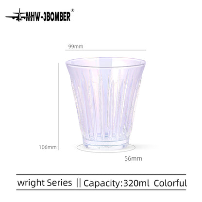 MHW-3BOMBER WRIGHT glass cup G5923, 320 ml, Aurora