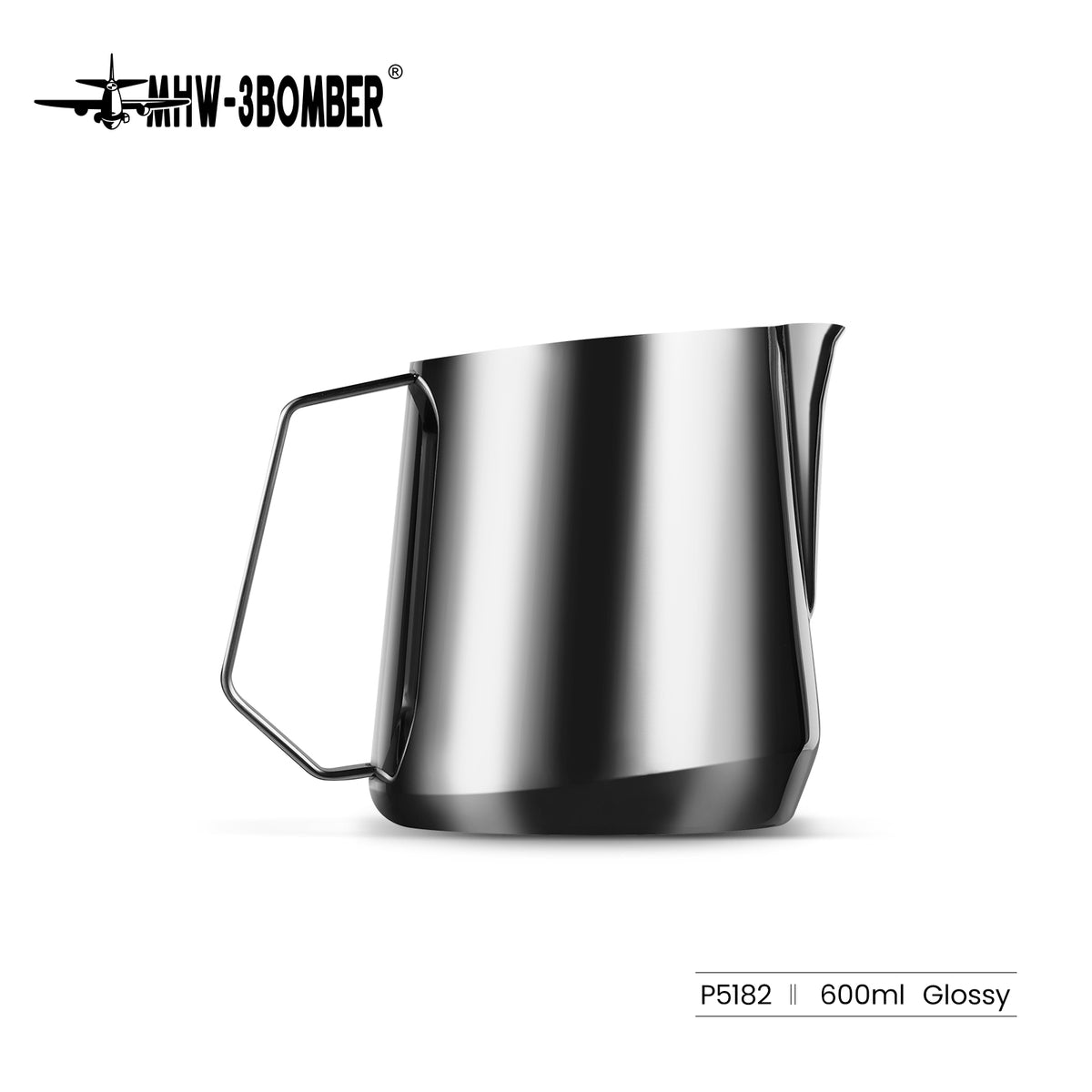 MHW-3BOMBER GT Milk Pitcher P5182 — 600 ml glossy