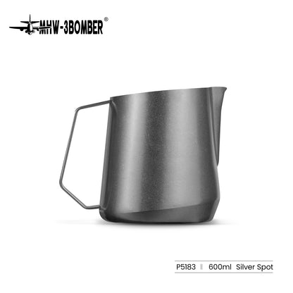 MHW-3BOMBER GT Milk Pitcher P5183 — 600 ml silver speckle