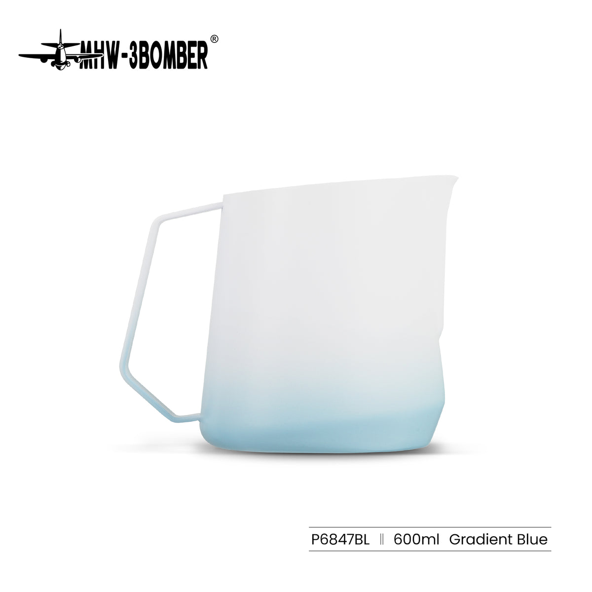 MHW-3BOMBER GT Milk Pitcher P6847BL — 600 ml gradient blue