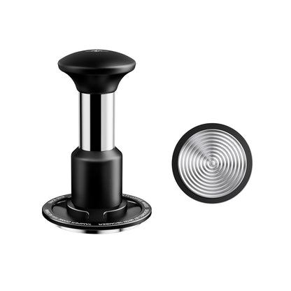 MHW-3BOMBER T6731B Knight Impact Tamper, 58.35 mm, Black, Large ripple base