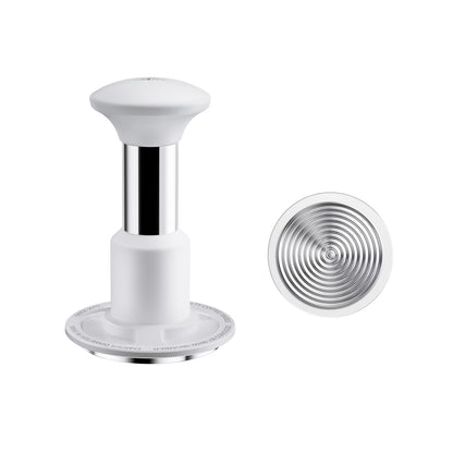 MHW-3BOMBER T6734W Knight Impact Tamper, 58.35 mm, White, Large ripple base