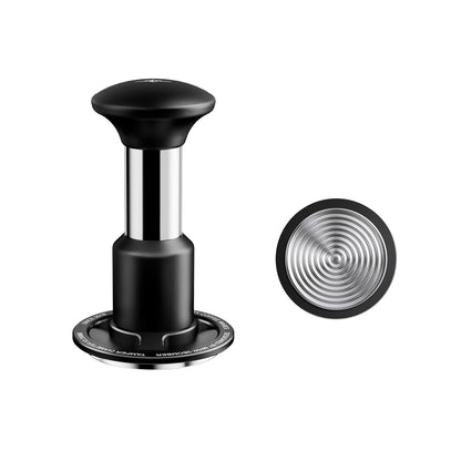 MHW-3BOMBER T6736B Knight Impact Tamper, 53.35 mm, Black, Large ripple base
