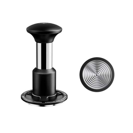 MHW-3BOMBER T6736B Knight Impact Tamper, 53.35 mm, Black, Large ripple base