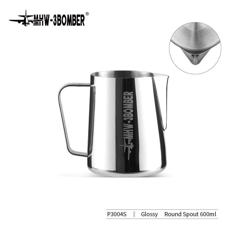 MHW-3BOMBER P3004S Milk Pitcher 3.0, 600 ml, glossy