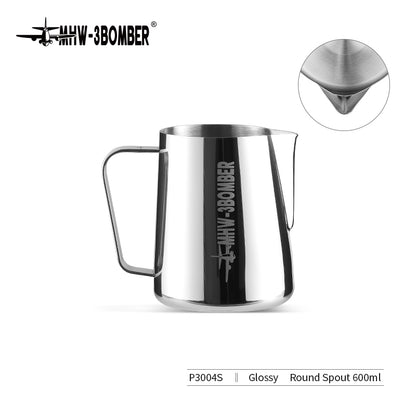 MHW-3BOMBER P3004S Milk Pitcher 3.0, 600 ml, glossy