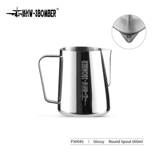 MHW-3BOMBER P3004S Milk Pitcher 3.0, 600 ml, glossy