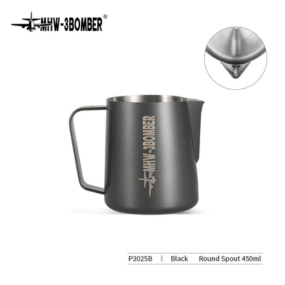 MHW-3BOMBER P3025B Milk Pitcher 3.0, 450 ml, matte black