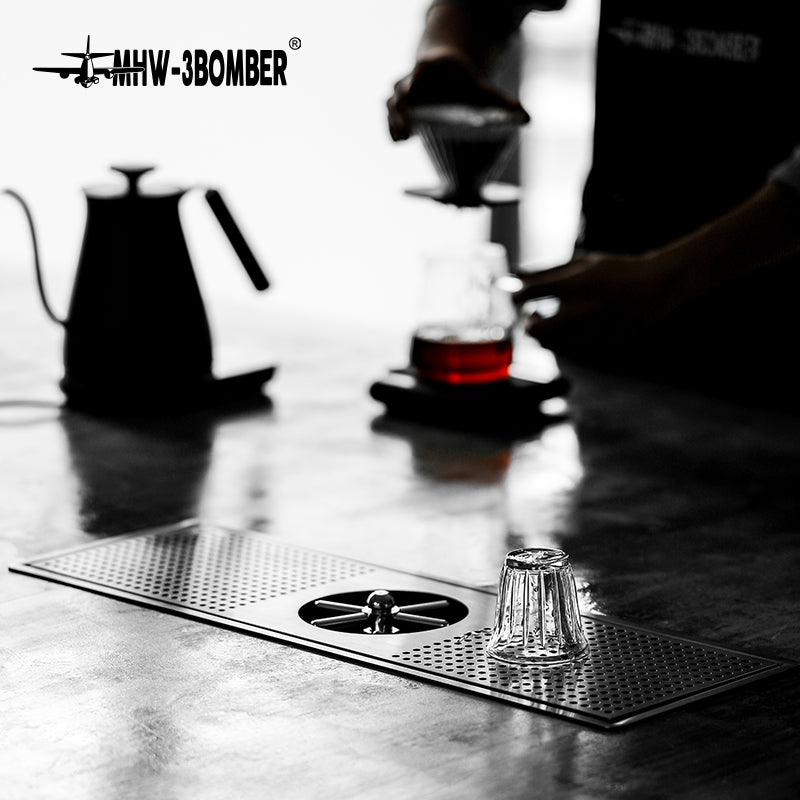 MHW-3BOMBER CW5425 shown in a coffee-station setup