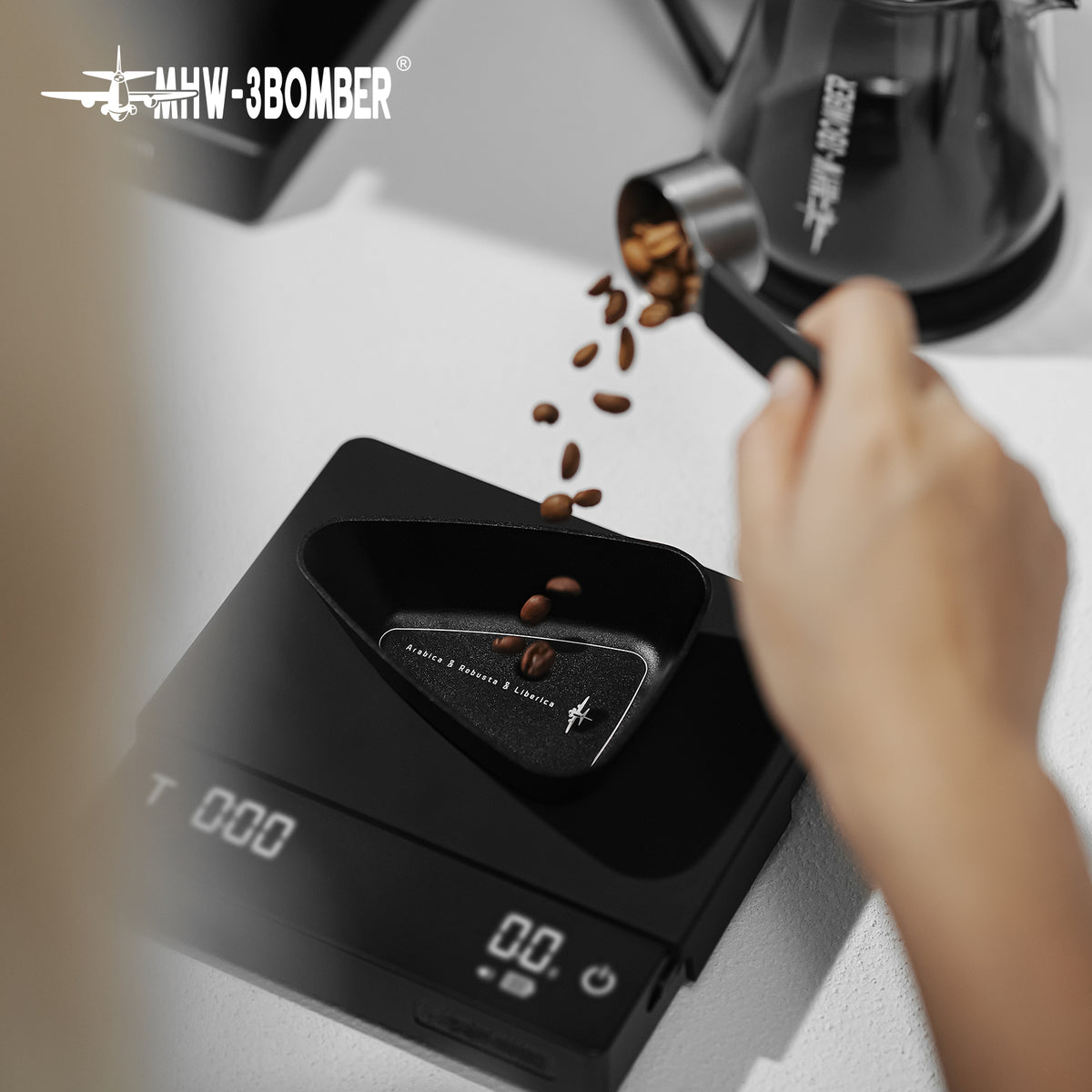 MHW-3BOMBER P6562B BeanBoat bean tray receiving coffee beans