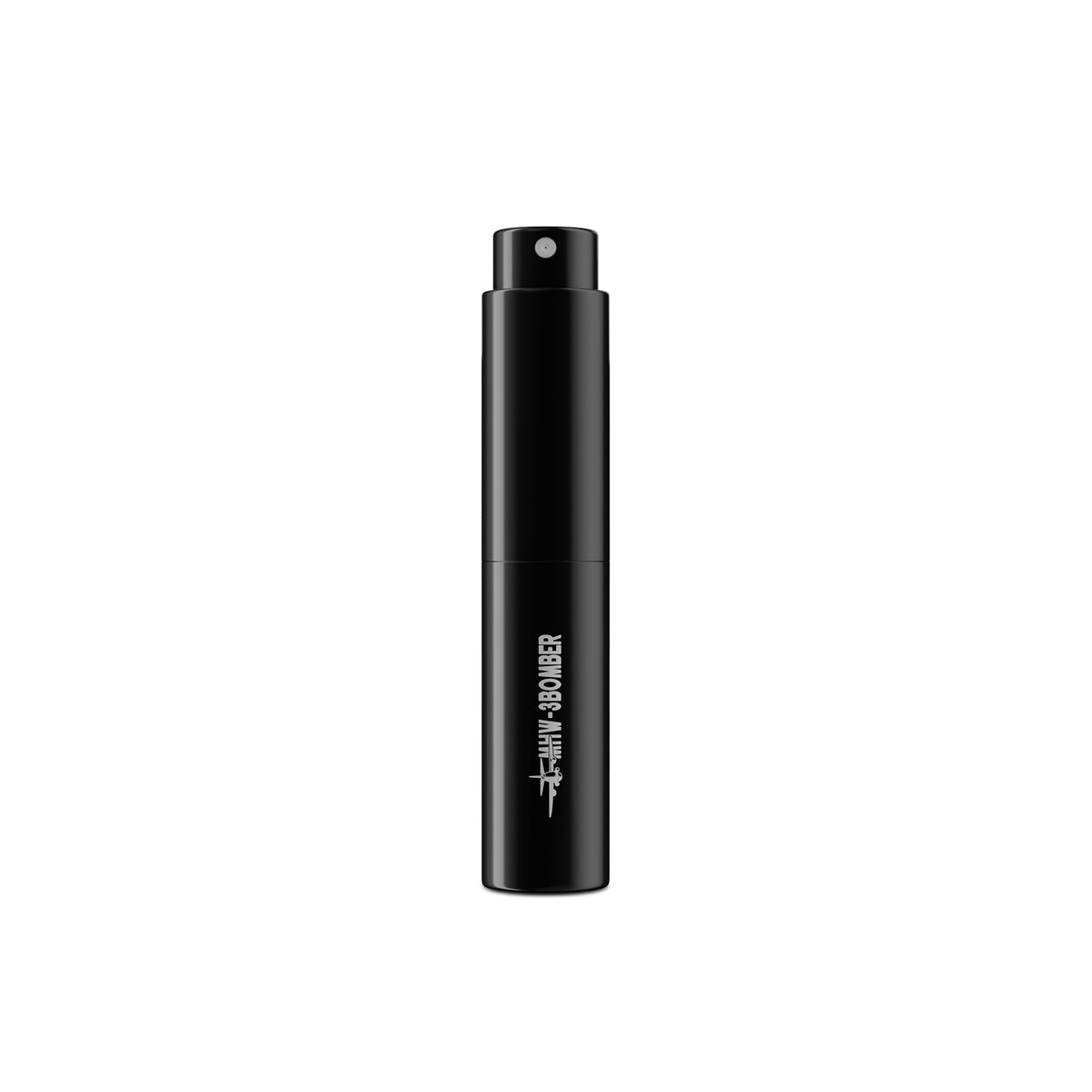 SB6559 black RDT spray bottle, front view