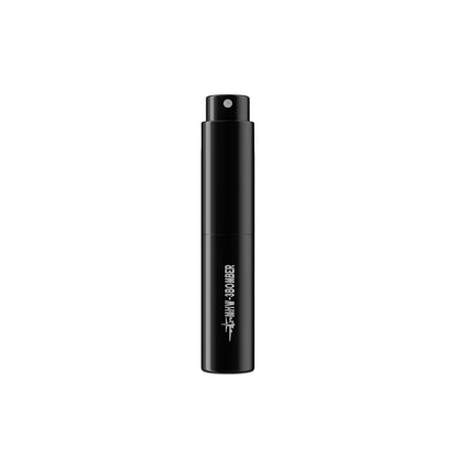 SB6559 black RDT spray bottle, front view