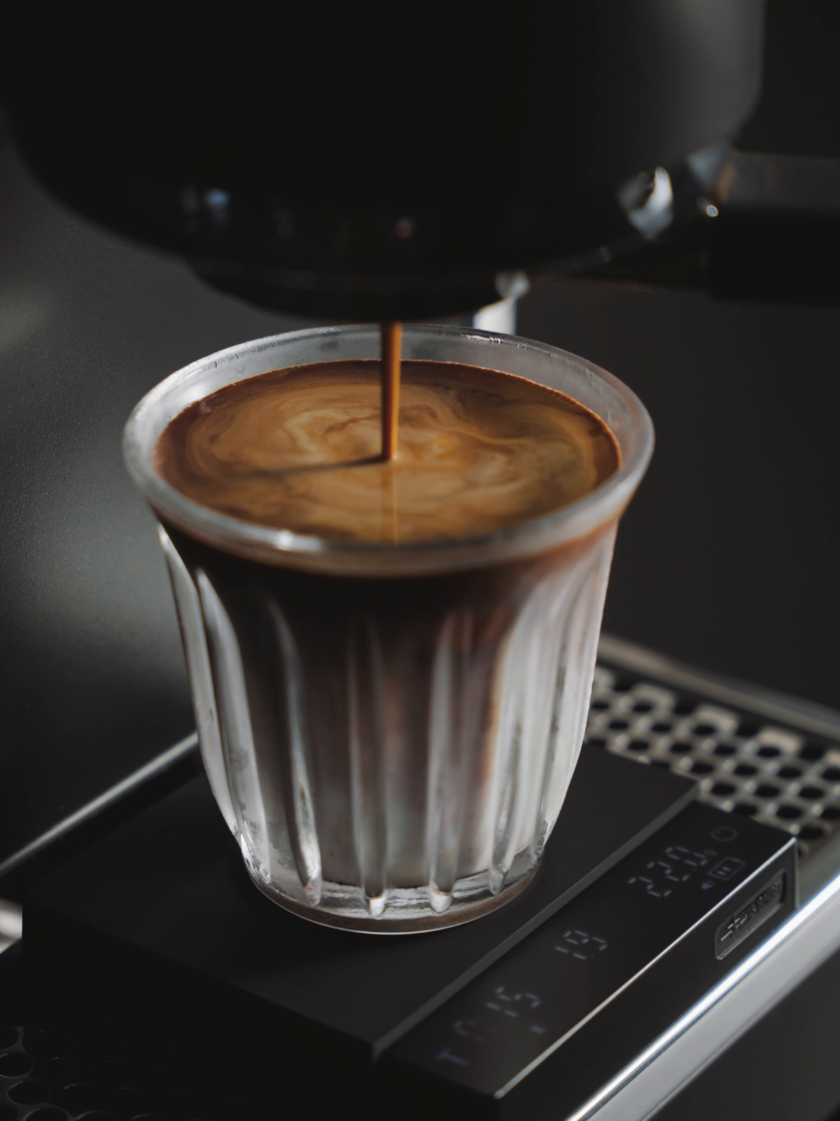 MHW-3BOMBER ES6029B Cube Coffee Scale 3.0 Mini Pro Black – espresso weighing