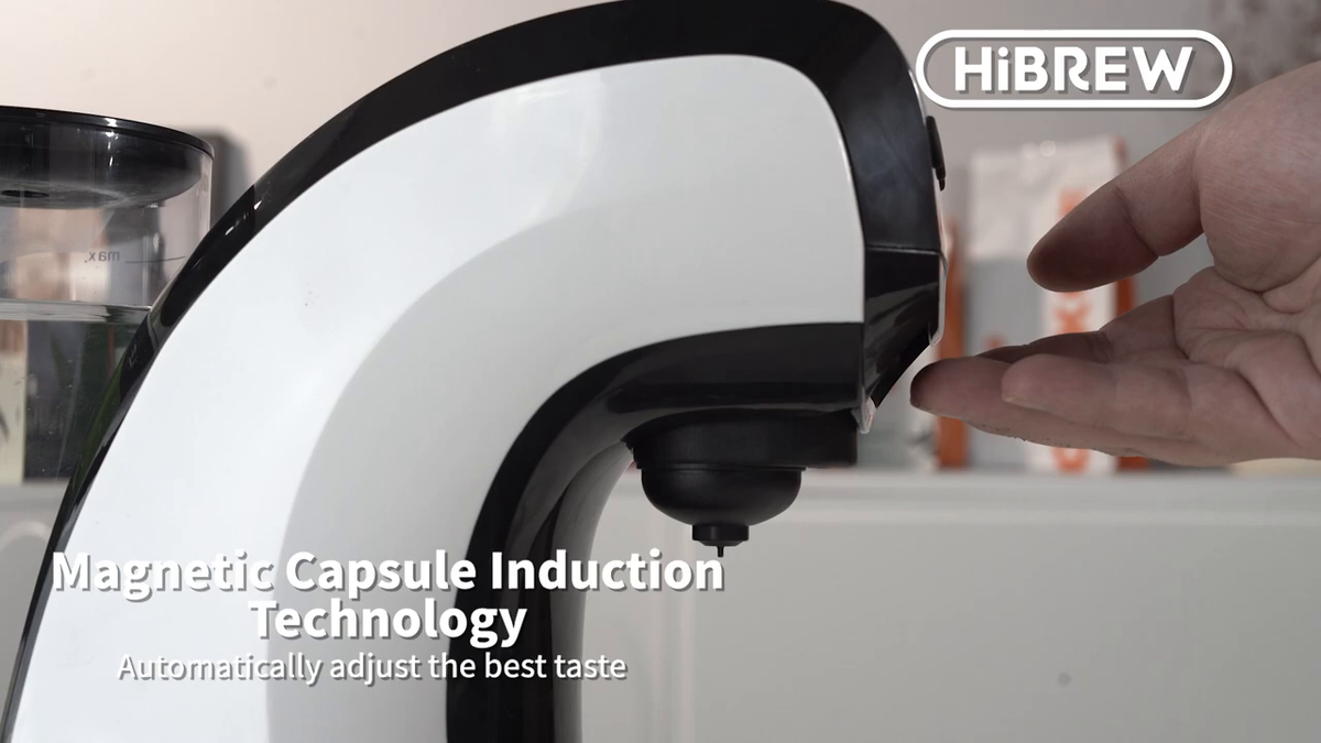 HiBREW H3B – Inserting the brew adapter