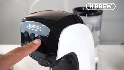 HiBREW H3B – Selecting the cup-volume control