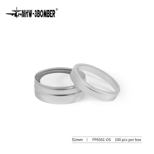 MHW-3BOMBER FP6501 51 mm espresso filter paper, pack of 100 pieces.