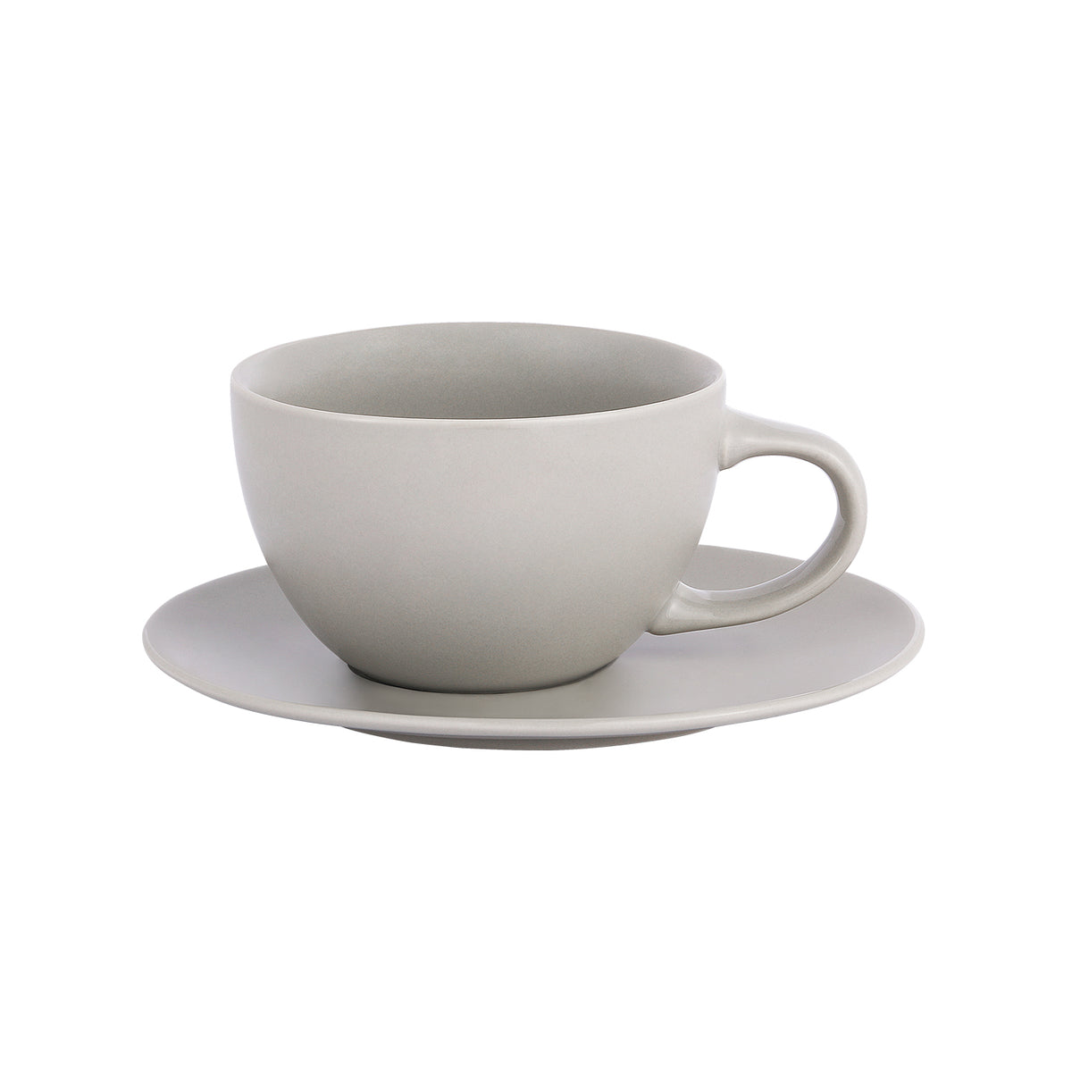 MHW-3BOMBER Mars C6038G Pencil grey 300 ml cup shown with saucer