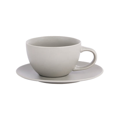 MHW-3BOMBER Mars C6038G Pencil grey 300 ml cup shown with saucer