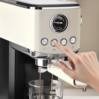 Circle Joy CJ-KFJ01 front controls and pressure gauge close-up