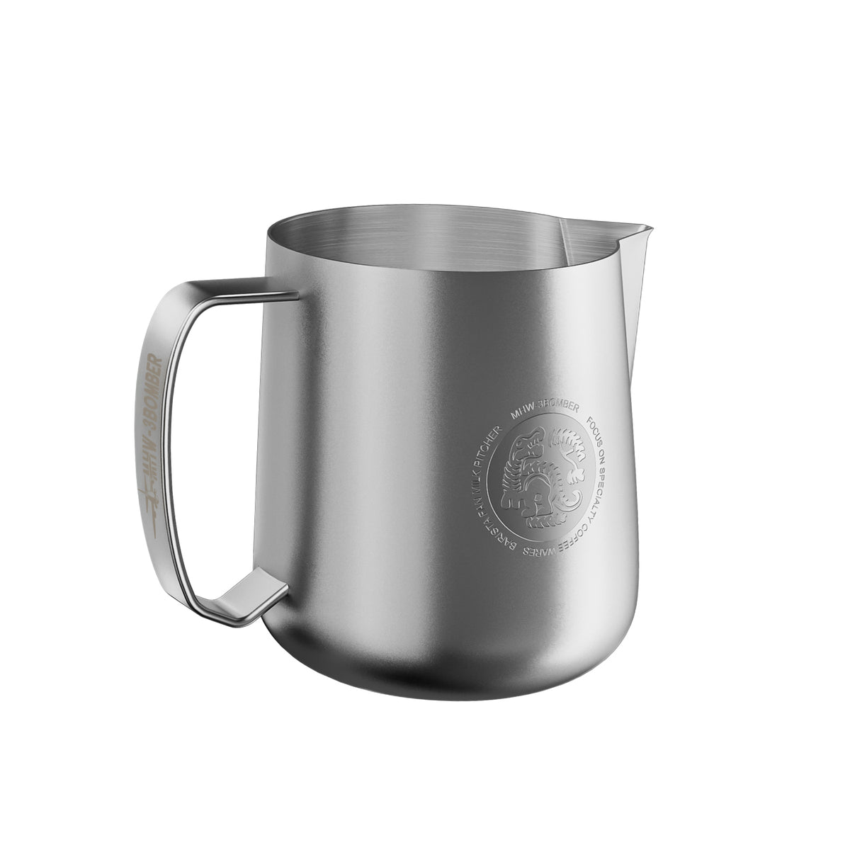 P6652S FF milk pitcher — Force silver, 650 ml