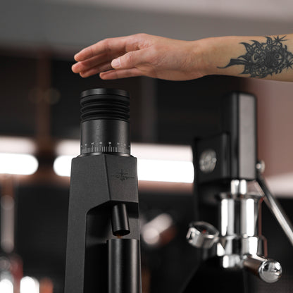 Black Sniper grinder bellows in use